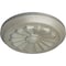 Ekena Millwork Olivia Ceiling Medallion (Fits Canopies up to 2 1/8"), Hand-Painted Flash Gold, 7 7/8"OD x 1 1/8"P CM07OLFLS - alternate 3